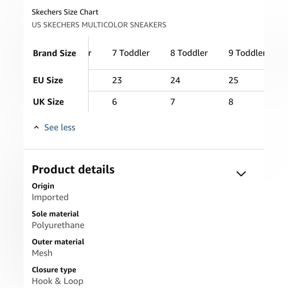 Skechers Kids' Wavy Beams Sneaker Size 7 Toddler - Picture 6 of 8